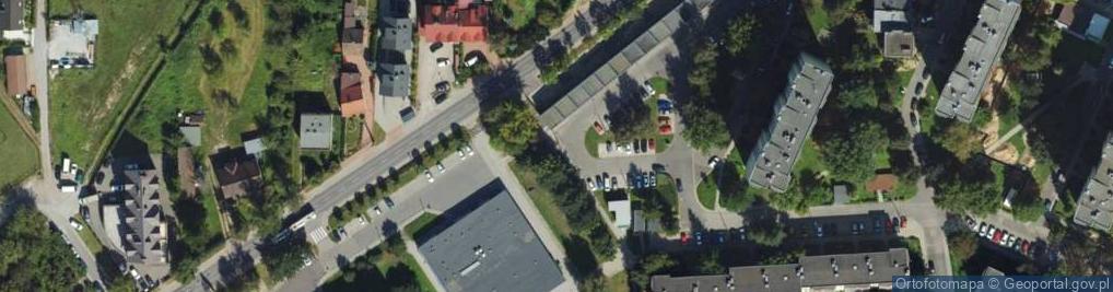 Zdjęcie satelitarne Allegro One Box, zielony automat