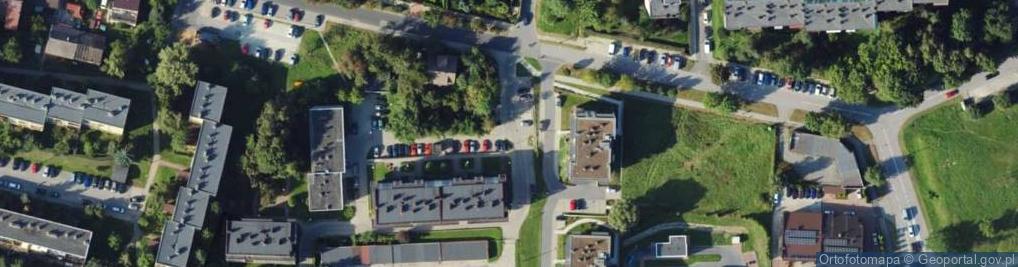 Zdjęcie satelitarne Allegro One Box, zielony automat