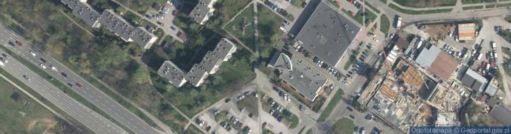 Zdjęcie satelitarne Allegro One Box, zielony automat