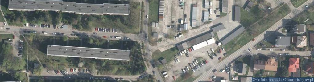 Zdjęcie satelitarne Allegro One Box, zielony automat