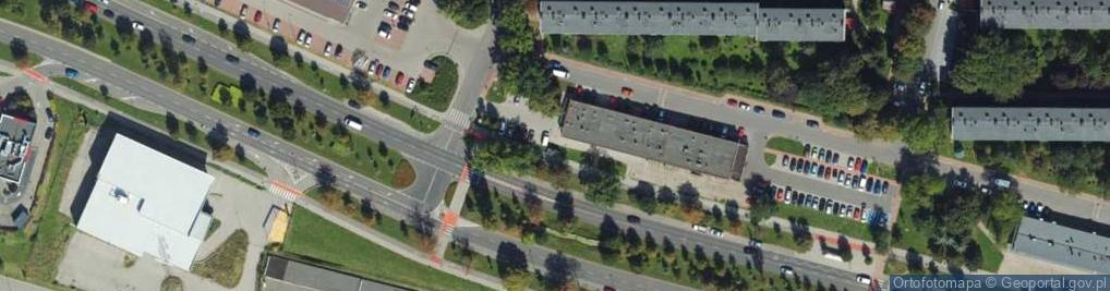 Zdjęcie satelitarne Allegro One Box, zielony automat