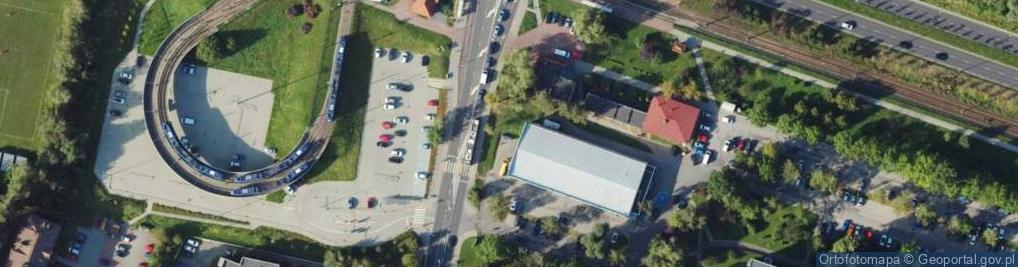 Zdjęcie satelitarne Allegro One Box, zielony automat