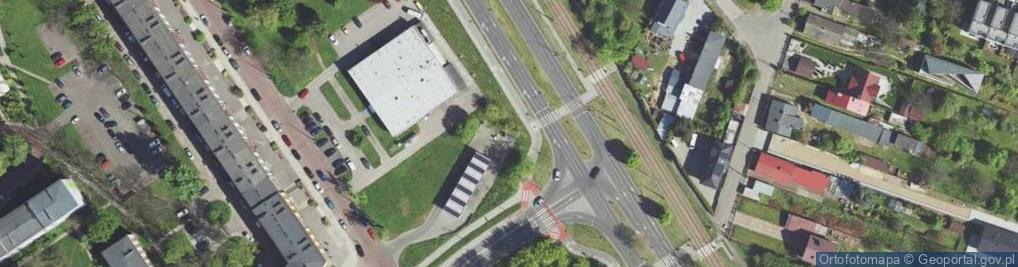 Zdjęcie satelitarne Allegro One Box, zielony automat