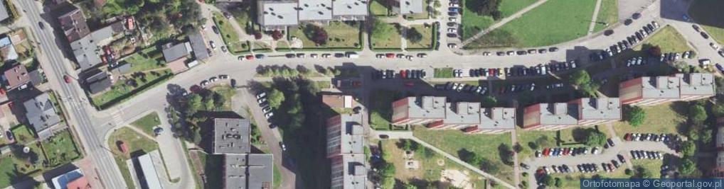 Zdjęcie satelitarne Allegro One Box, zielony automat