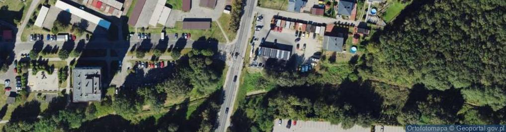 Zdjęcie satelitarne Allegro One Box, zielony automat