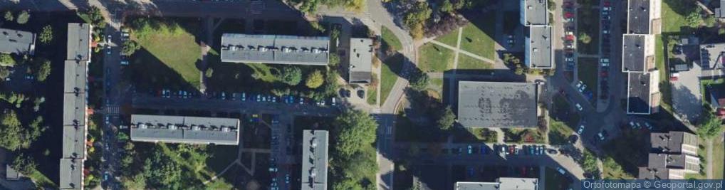 Zdjęcie satelitarne Allegro One Box, zielony automat