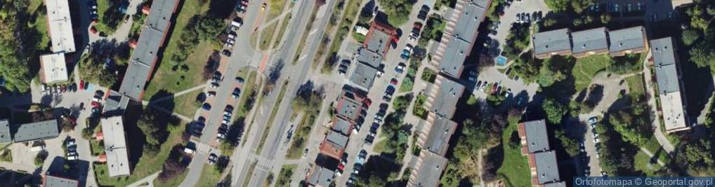 Zdjęcie satelitarne Allegro One Box, zielony automat