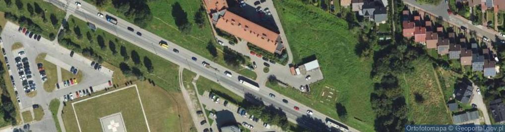 Zdjęcie satelitarne Allegro One Box, zielony automat