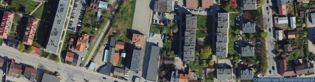 Zdjęcie satelitarne Allegro One Box, zielony automat