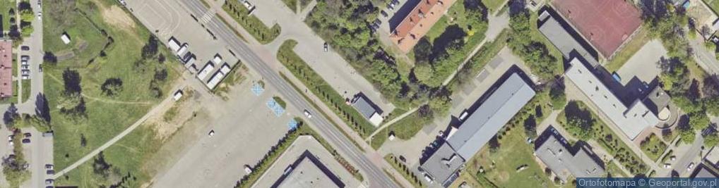 Zdjęcie satelitarne Allegro One Box, zielony automat