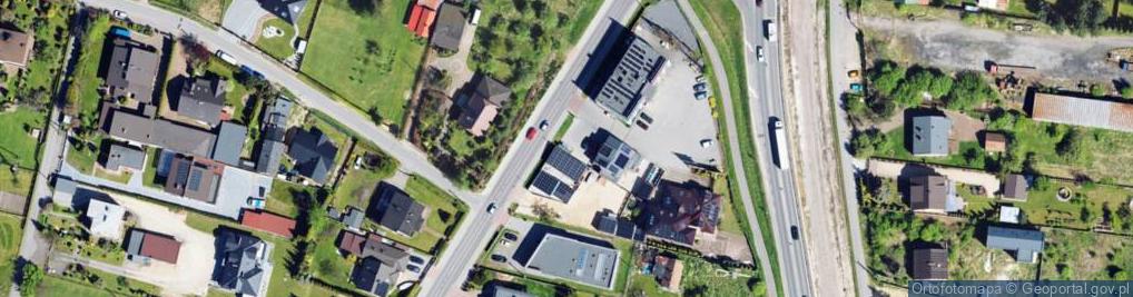 Zdjęcie satelitarne Allegro One Box, zielony automat