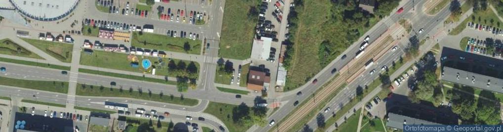 Zdjęcie satelitarne Allegro One Box, zielony automat