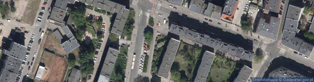 Zdjęcie satelitarne Allegro One Box, zielony automat