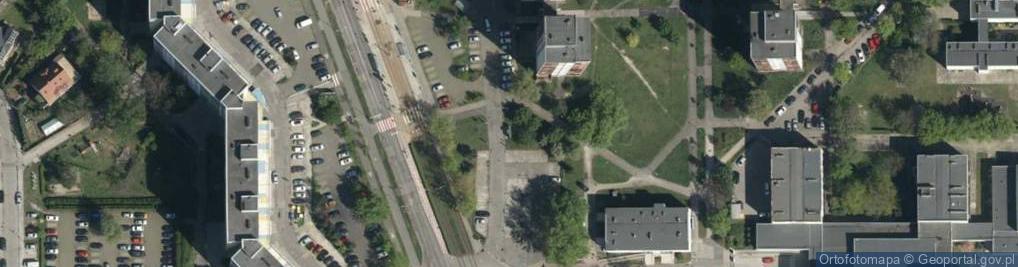 Zdjęcie satelitarne Allegro One Box, zielony automat