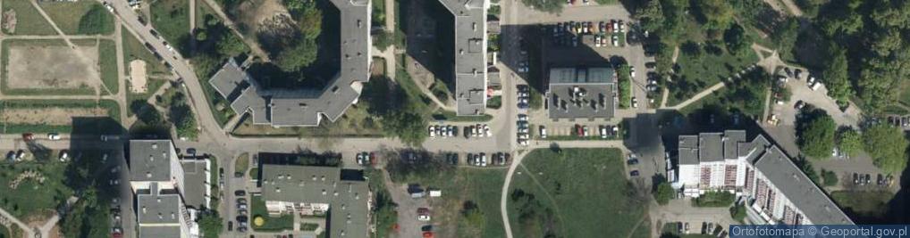Zdjęcie satelitarne Allegro One Box, zielony automat