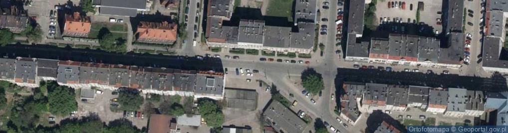 Zdjęcie satelitarne Allegro One Box, zielony automat