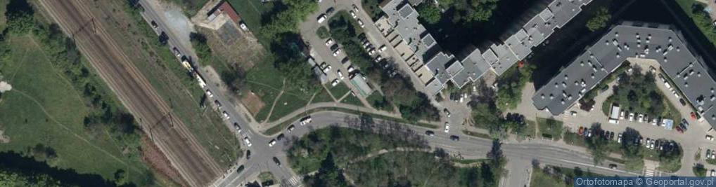 Zdjęcie satelitarne Allegro One Box, zielony automat