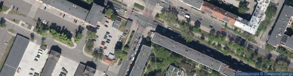 Zdjęcie satelitarne Allegro One Box, zielony automat