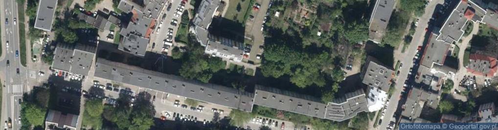 Zdjęcie satelitarne Allegro One Box, zielony automat