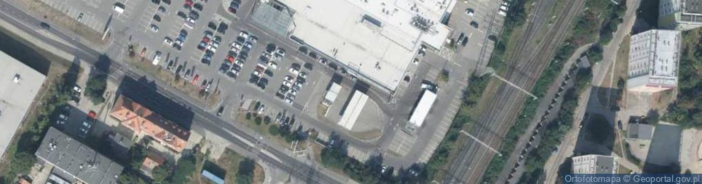 Zdjęcie satelitarne Allegro One Box, zielony automat