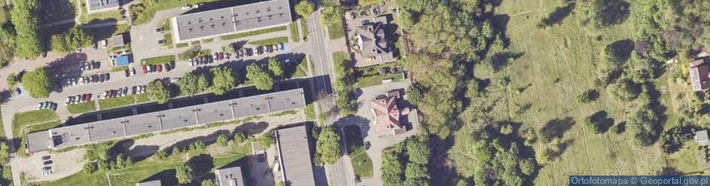 Zdjęcie satelitarne Allegro One Box, zielony automat
