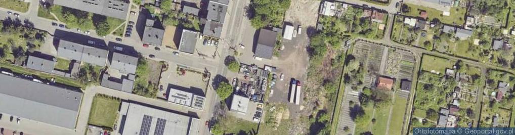 Zdjęcie satelitarne Allegro One Box, zielony automat