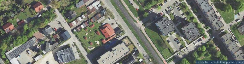 Zdjęcie satelitarne Allegro One Box, zielony automat