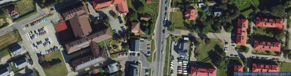 Zdjęcie satelitarne Allegro One Box, zielony automat