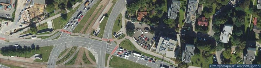 Zdjęcie satelitarne Allegro One Box, zielony automat