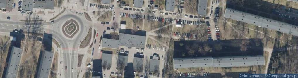 Zdjęcie satelitarne Allegro One Box, zielony automat