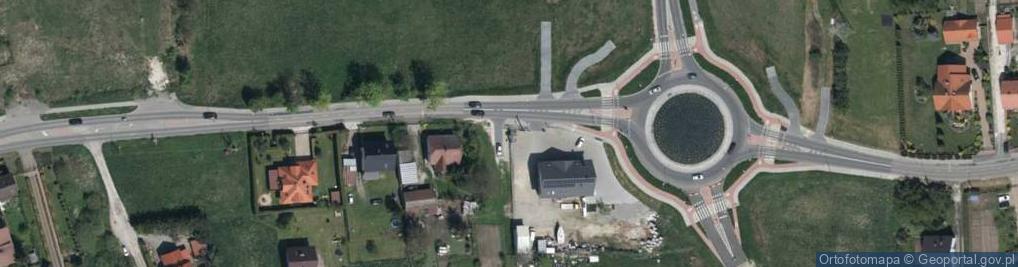 Zdjęcie satelitarne Allegro One Box, zielony automat