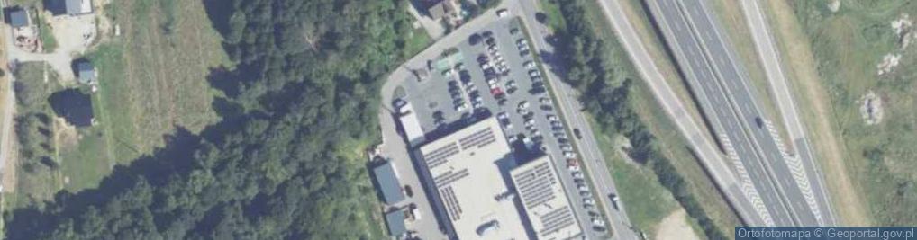 Zdjęcie satelitarne Allegro One Box, zielony automat