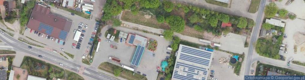 Zdjęcie satelitarne Allegro One Box, zielony automat