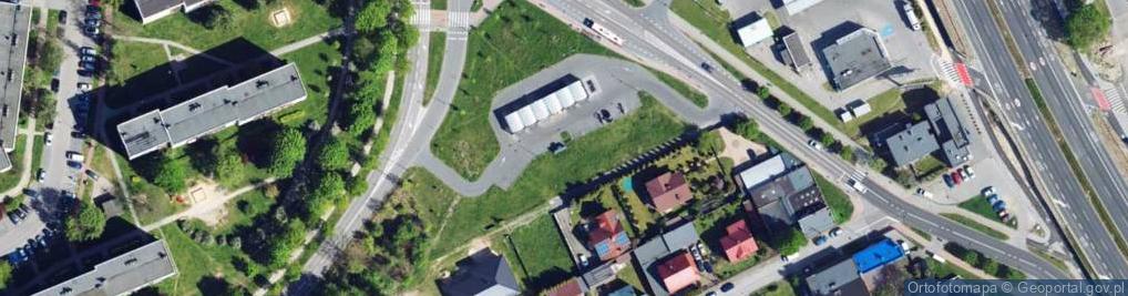 Zdjęcie satelitarne Allegro One Box, zielony automat