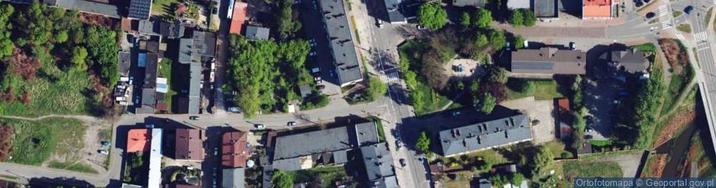 Zdjęcie satelitarne Allegro One Box, zielony automat