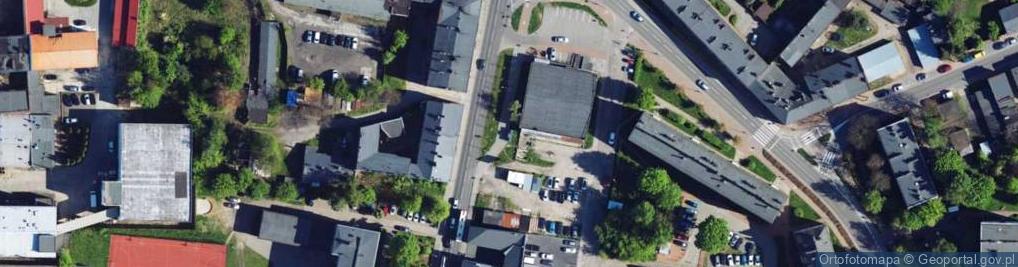 Zdjęcie satelitarne Allegro One Box, zielony automat