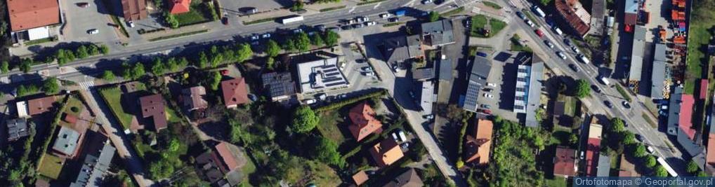 Zdjęcie satelitarne Allegro One Box, zielony automat