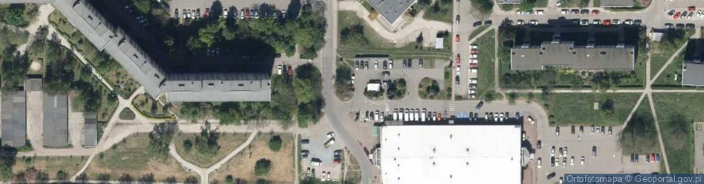 Zdjęcie satelitarne Allegro One Box, zielony automat