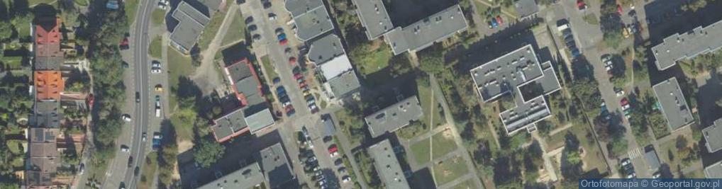 Zdjęcie satelitarne Allegro One Box, zielony automat