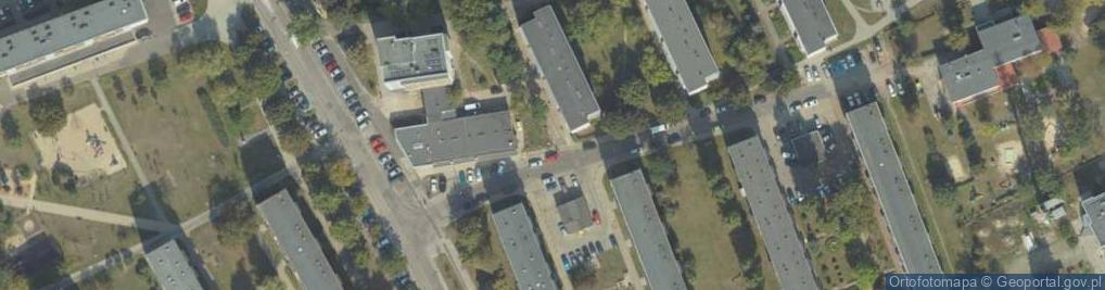 Zdjęcie satelitarne Allegro One Box, zielony automat