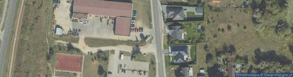 Zdjęcie satelitarne Allegro One Box, zielony automat