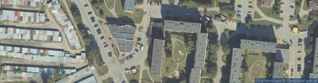 Zdjęcie satelitarne Allegro One Box, zielony automat