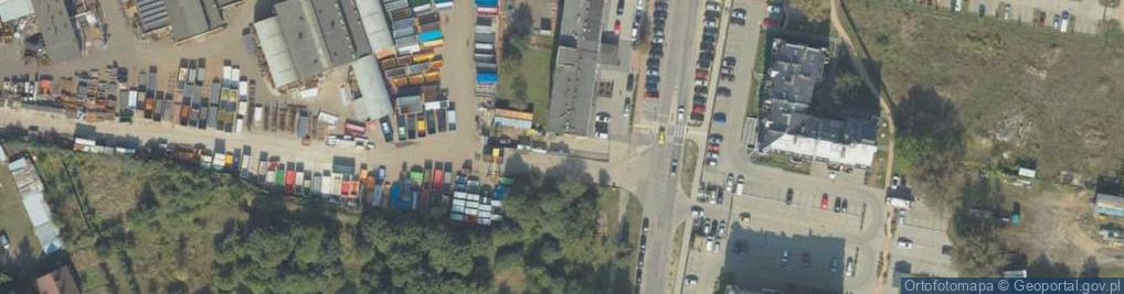 Zdjęcie satelitarne Allegro One Box, zielony automat