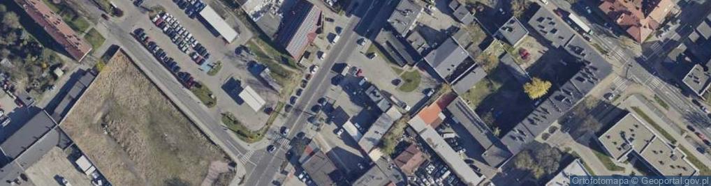 Zdjęcie satelitarne Allegro One Box, zielony automat