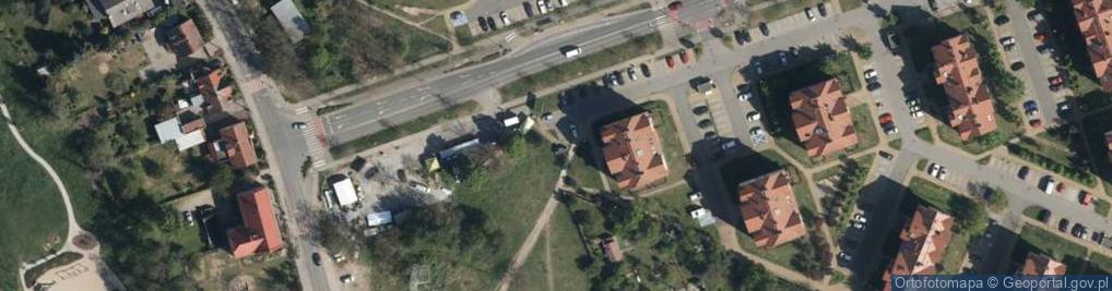 Zdjęcie satelitarne Allegro One Box, zielony automat