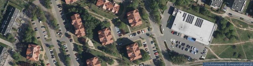 Zdjęcie satelitarne Allegro One Box, zielony automat