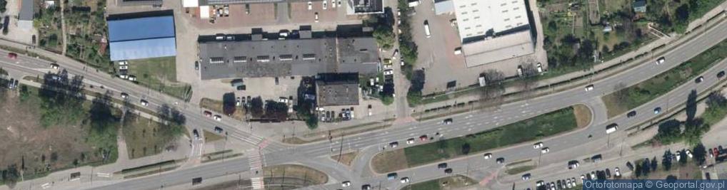 Zdjęcie satelitarne Allegro One Box, zielony automat