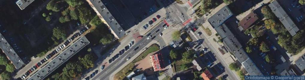 Zdjęcie satelitarne Allegro One Box, zielony automat