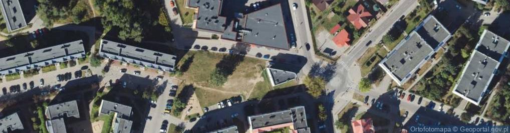 Zdjęcie satelitarne Allegro One Box, zielony automat