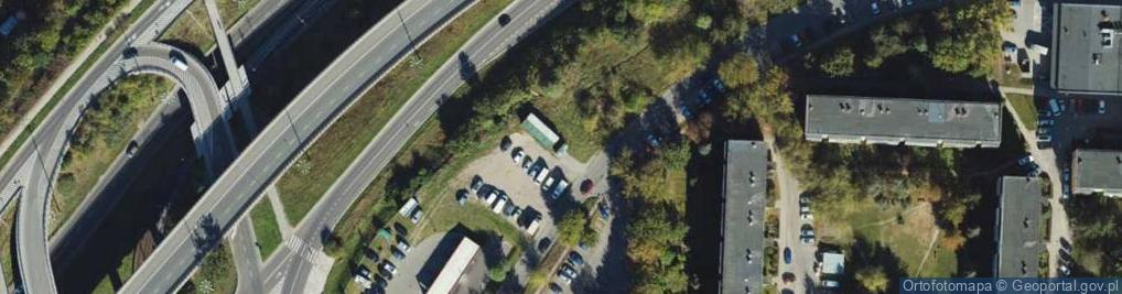Zdjęcie satelitarne Allegro One Box, zielony automat
